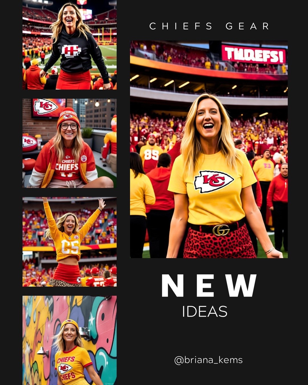 Chiefs game day ideas. ❤️💛❤️💛💋🏈

#LTKxVICI #LTKStyleTip #LTKSeasonal