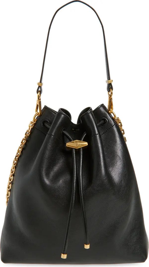 Cinch Leather Bucket Bag | Nordstrom