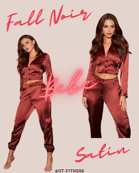 Am I the only one Falling 🍂 for this Satin jump suit from Bebe!!?😍

#LTKGiftGuide #LTKSeasonal #LTKSale