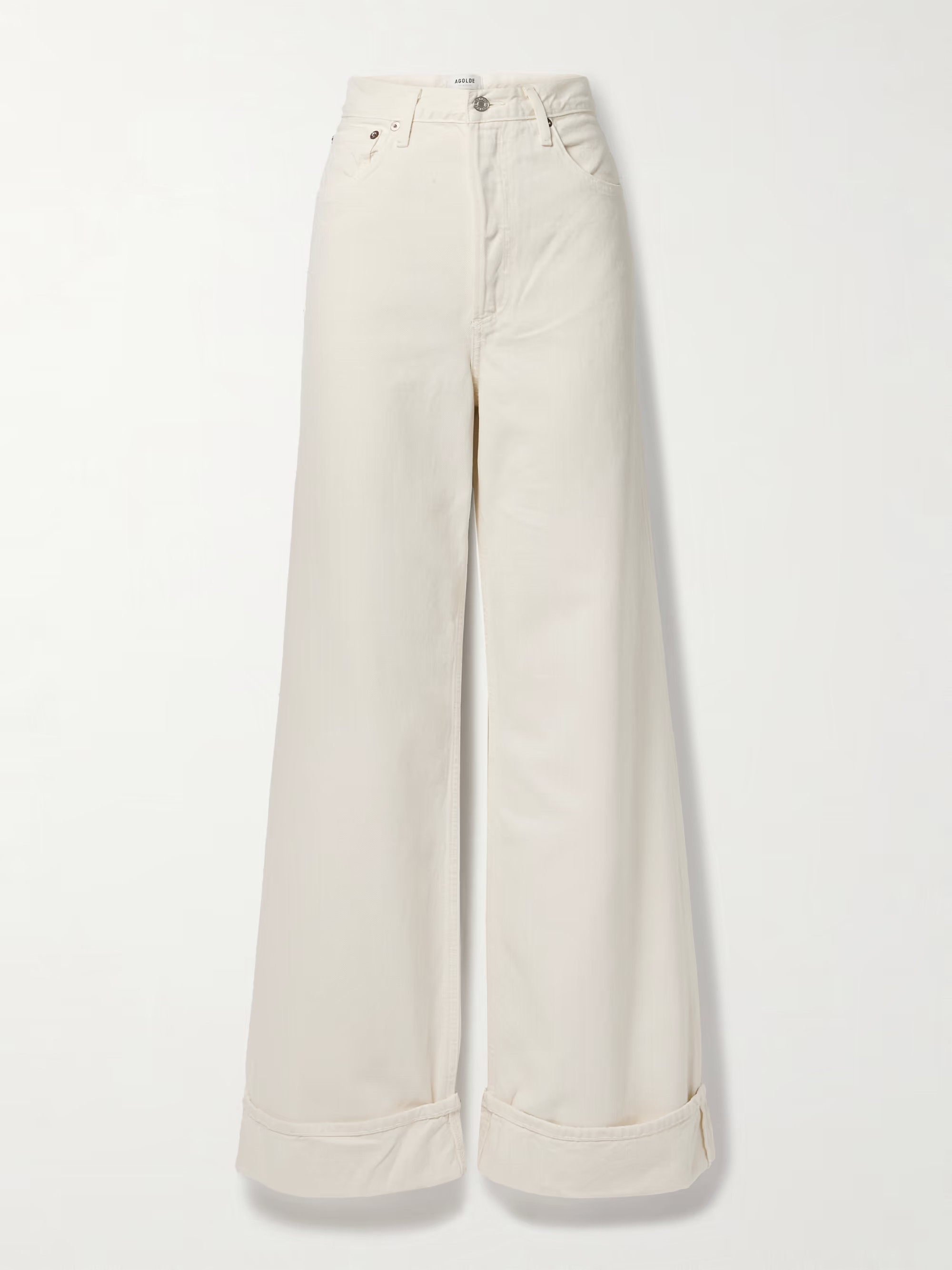 Dame high-rise wide-leg jeans | NET-A-PORTER (US)