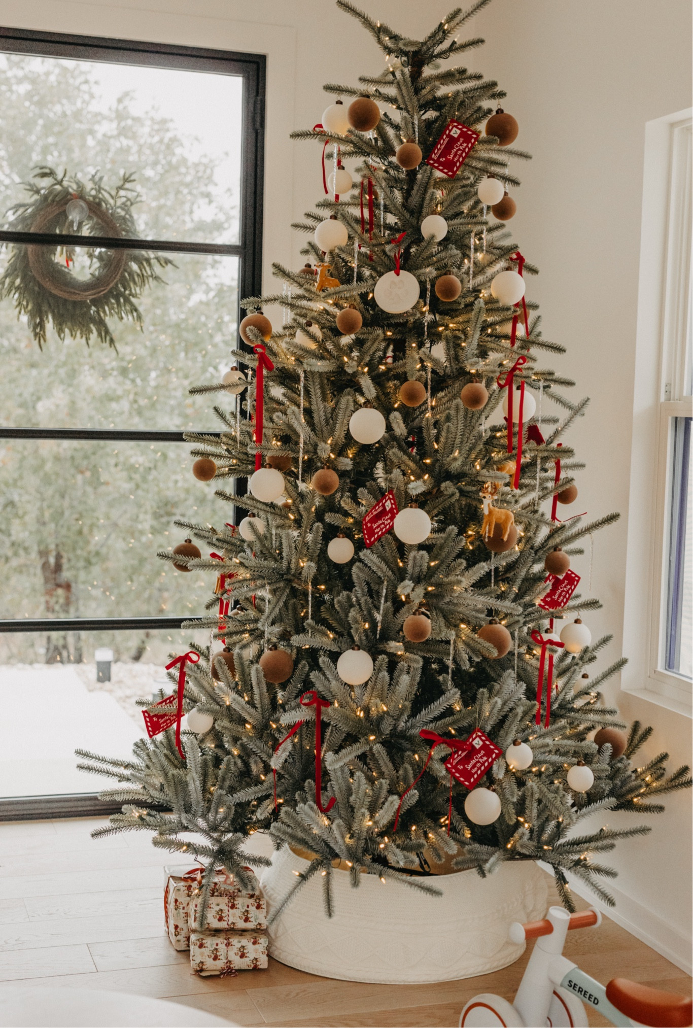 Tree is Balsam Hill
Brown and White ornaments are Hobby Lobby. Linked similar!
Everything else is Amazon!

#LTKCyberWeek #LTKHoliday #LTKHome