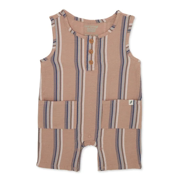 easy-peasy Baby Boys Tank Romper, Sizes 0-24 Months | Walmart (US)