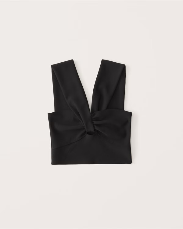Asymmetrical Cutout Set Top | Abercrombie & Fitch (US)