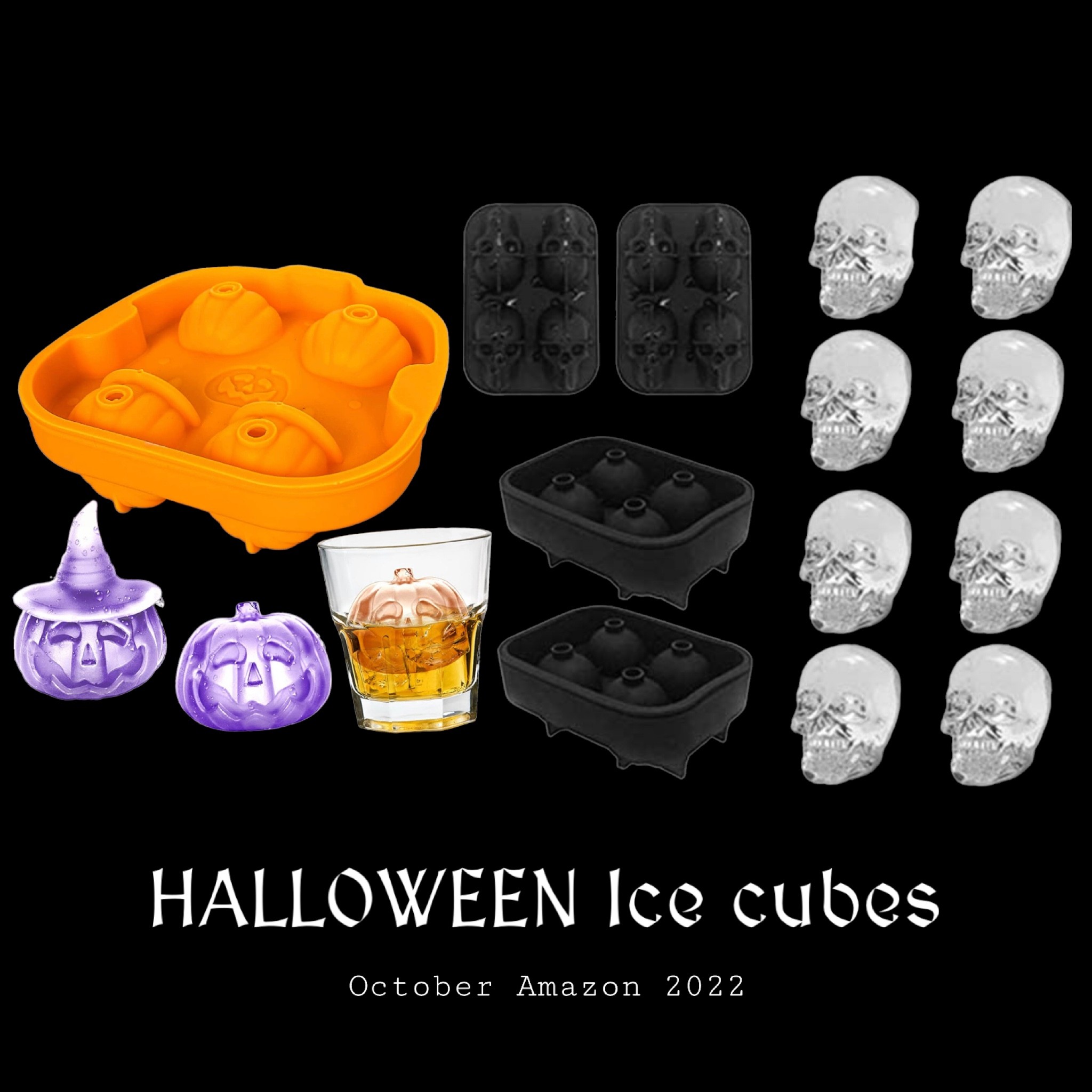 Cute Halloween Ice Trays! The best small detail for your Halloween party’s 

#LTKunder50 #LTKHalloween #LTKSeasonal