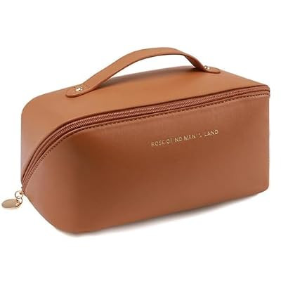 LSLCQW Makeup Bag, Portable Cosmetic Bag, Large Capacity Travel Makeup Case Organize… | Amazon (US)