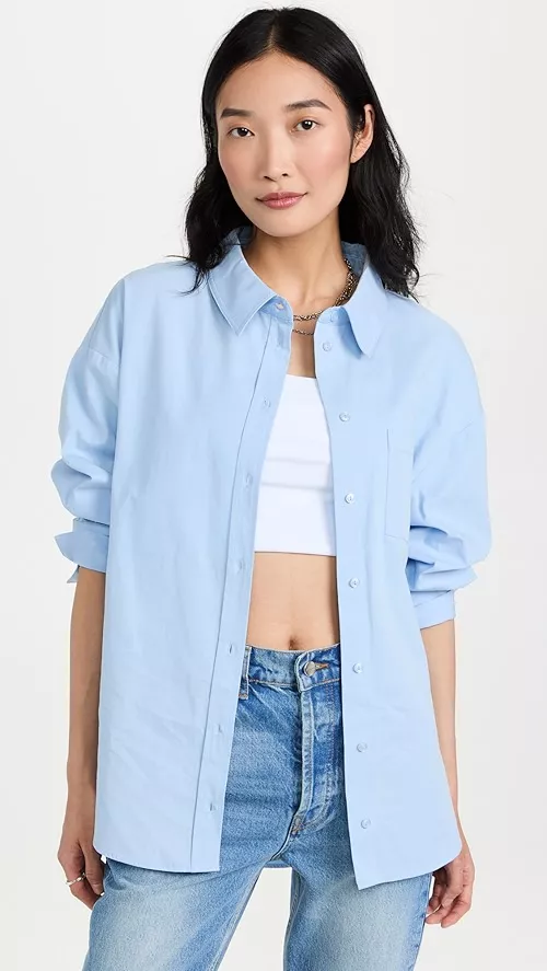Mika Shirt in Blue curated on LTK