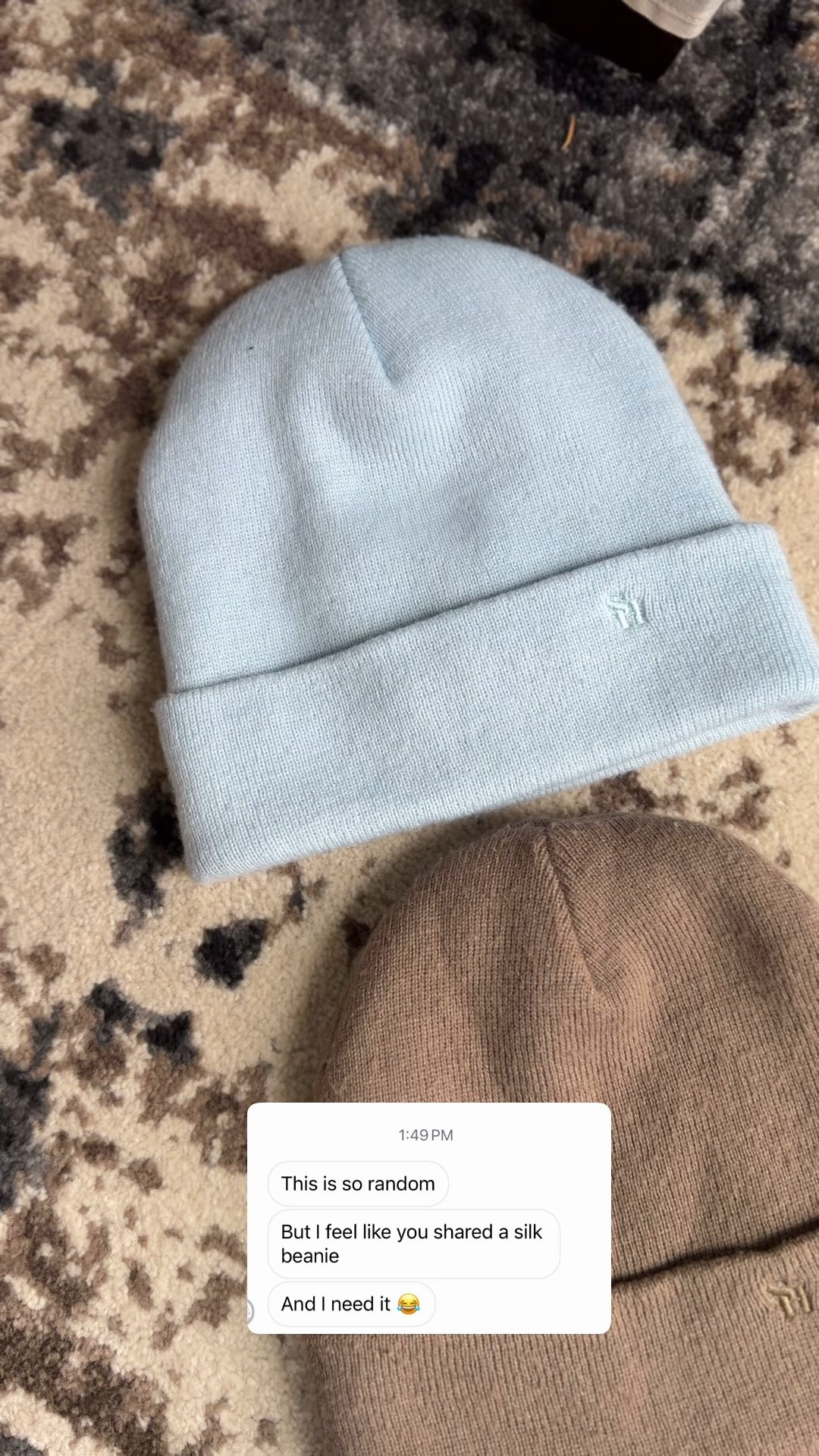 The beanie that doesn’t wreck your hair 🙏 Satin-lined so it protects moisture + keeps frizz away. Small-biz find — you know I love it because I have three of the four colors 😆

Makes a great gift, too! 

#LTKGiftGuide #LTKFindsUnder50 #LTKSeasonal