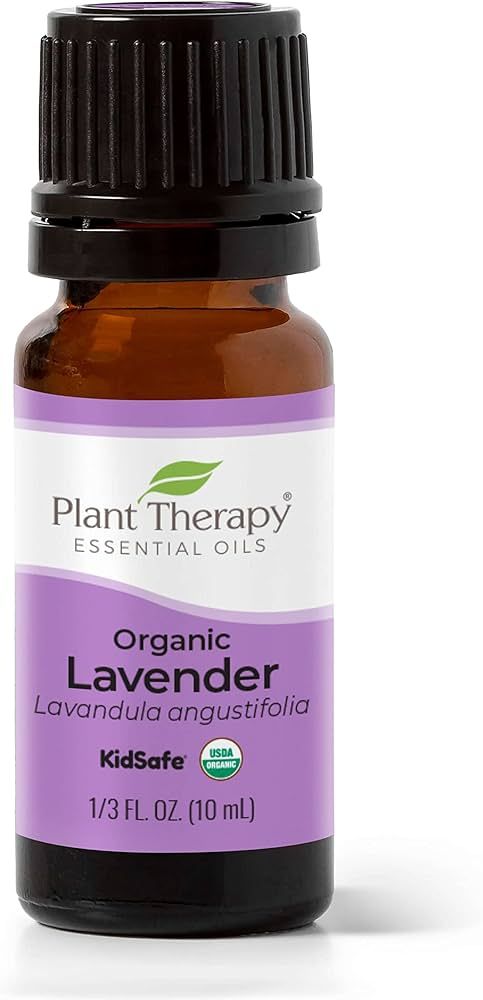 Plant Therapy Organic Lavender Essential Oil 100% Pure, USDA Certified Organic, Undiluted, Natura... | Amazon (US)