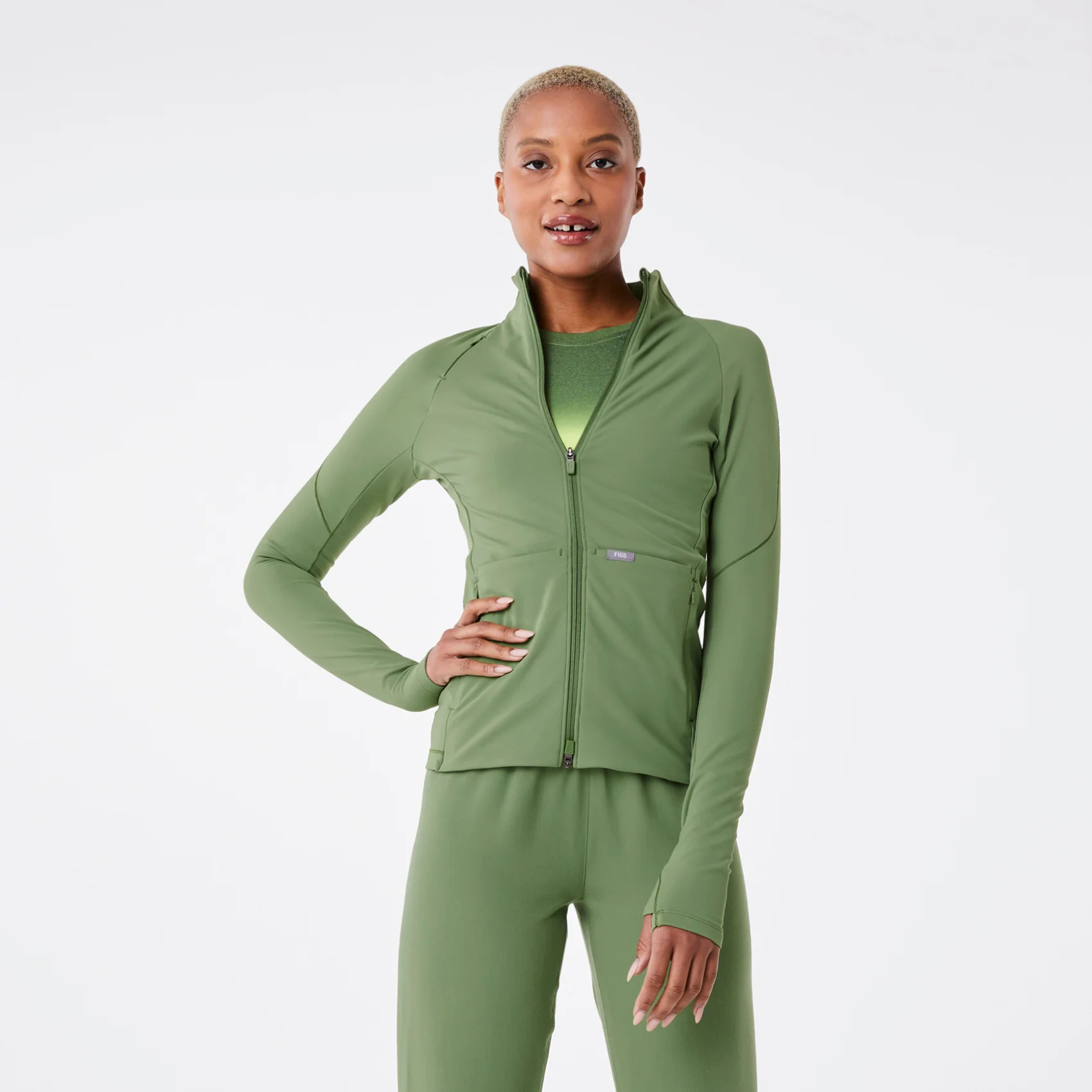 ContourKnit Scrub Jacket™ | FIGS