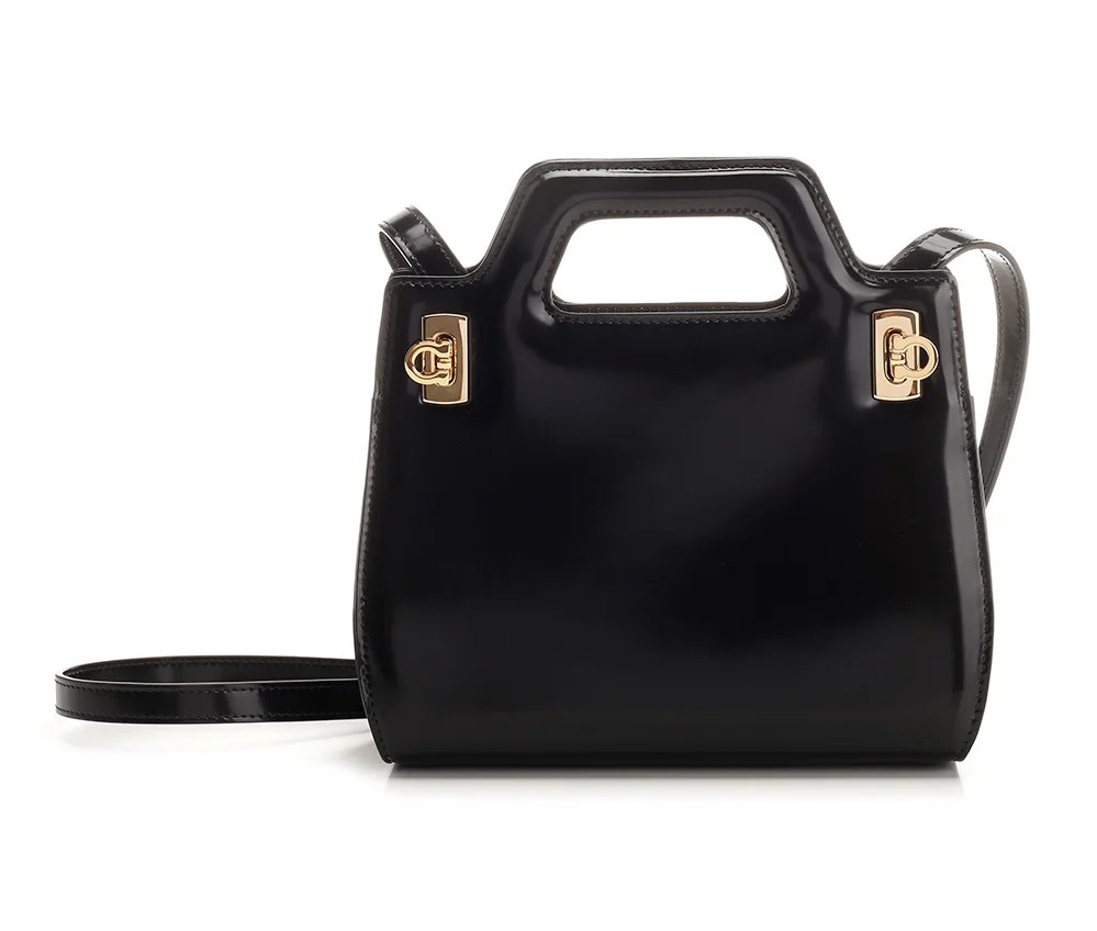 Salvatore Ferragamo Wanda Flip-Lock Fastened Mini Tote Bag | Cettire Global