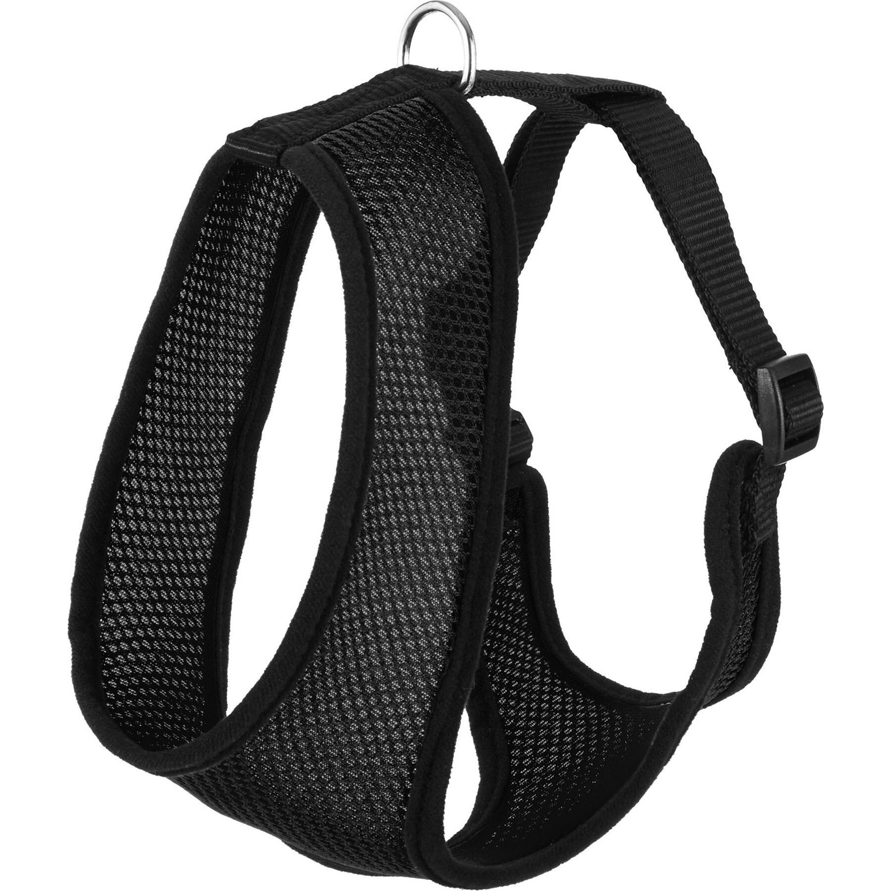 Four Paws Comfort Control Dog Harness, Black, Large | Chewy