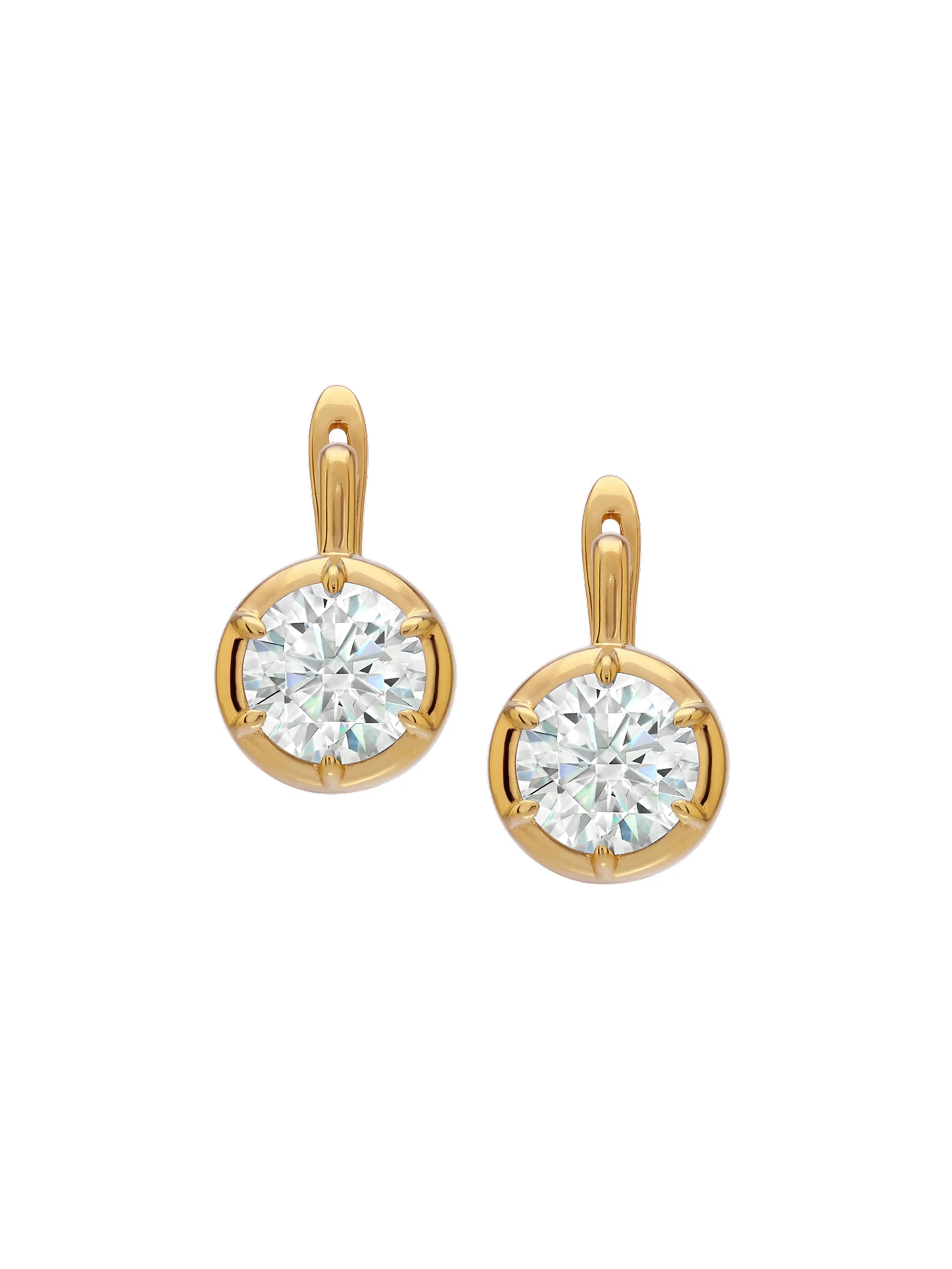 MAXWELL EARRINGS IN MOISSANITE | Dorsey