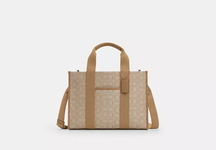 Smith Tote Bag In Signature Jacquard | Coach Outlet US