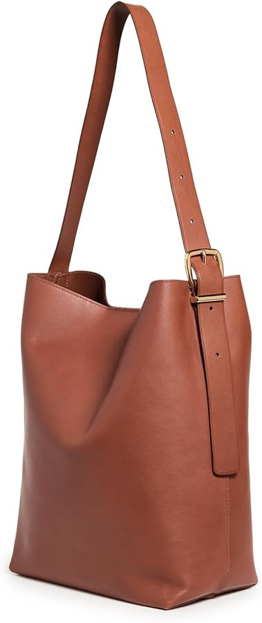 Madewell Women's The Essential Bucket Tote in Suede | Amazon (US)
