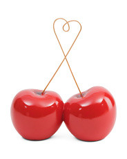 11in Cherries With Metal Stem | Marshalls