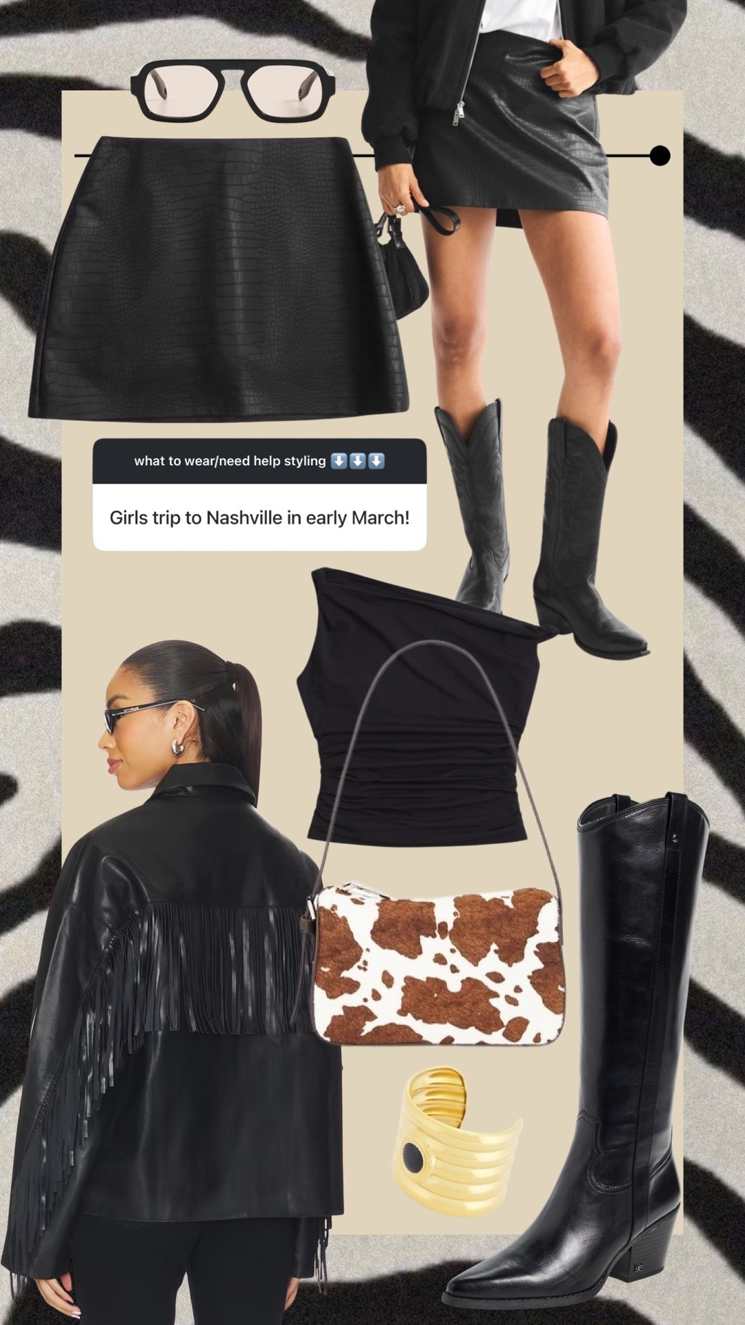 What to wear: girls trip to Nashville 

#LTKootd