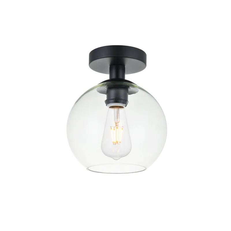 Yearwood 1-Light Semi Flush Mount | Wayfair North America