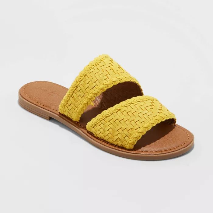 Women's Bryton Woven Slide Sandals - Universal Thread™ | Target