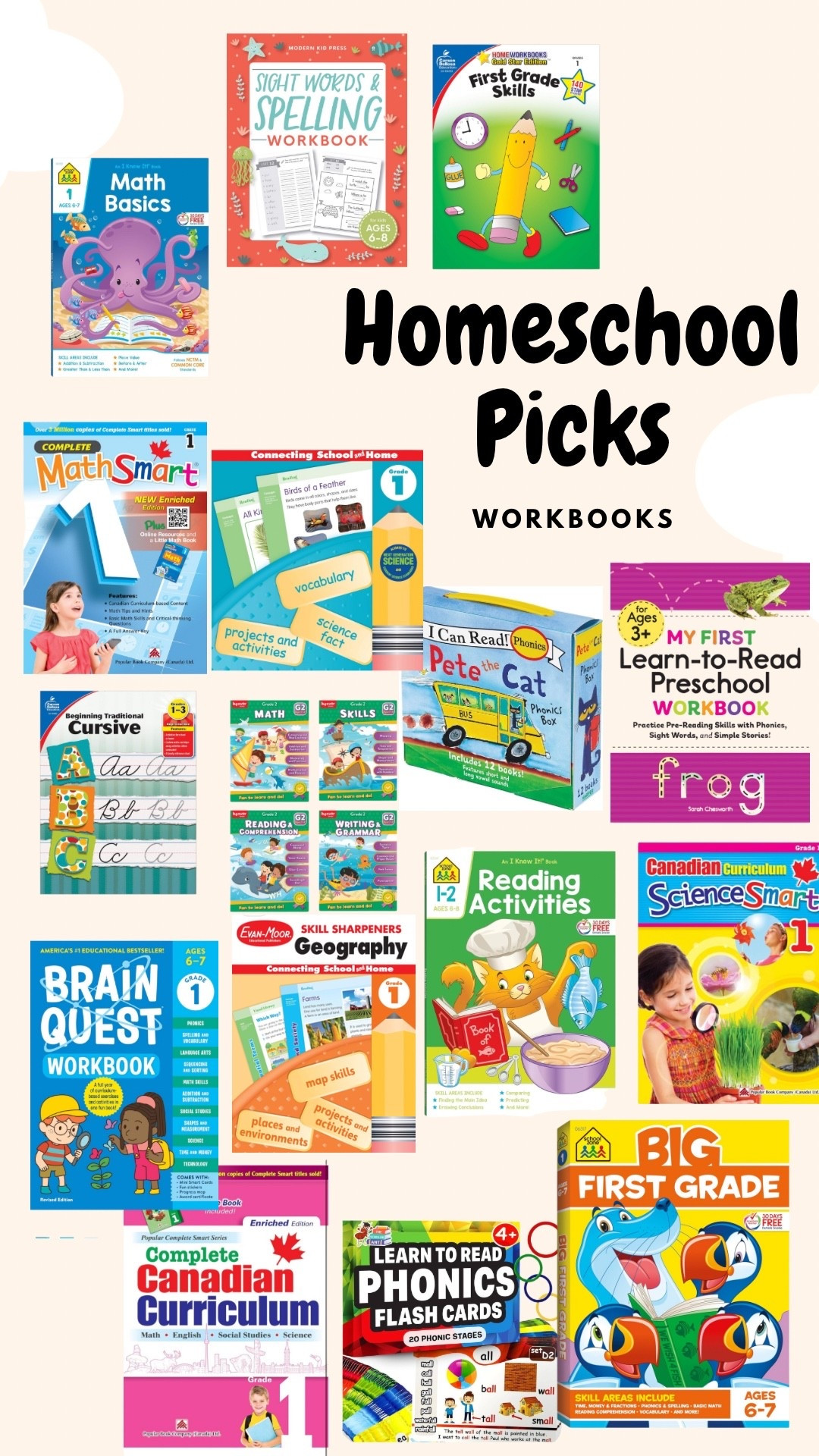 Homeschool Workbook Must-Haves #homeschool #homeschoolfinds #homeschoolfavs #homeschoolmom #momlife #momsofLTK #sahmlife 

#LTKfamily #LTKcanada #LTKkids