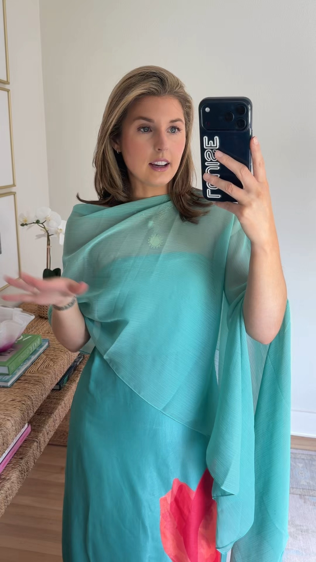 Fab summer black tie option! Runs big, size down. Wearing a S