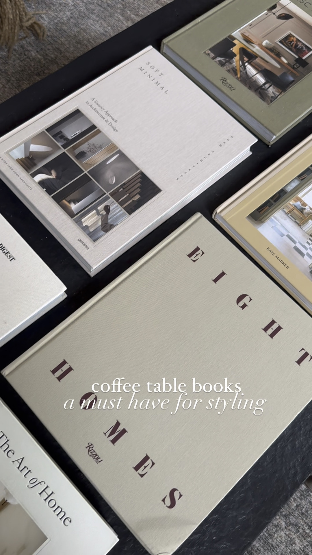 Coffee table books are a styling must have for me! They create the perfect base for any space. @amazon #founditonamazon #amazonhome #amazonfavorites #coffeetable #coffeetabledecor 

#LTKHome #LTKMostLoved #LTKWatchNow