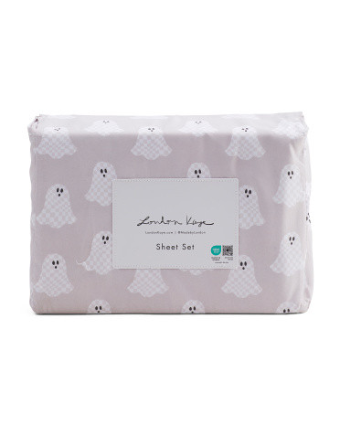 Checkerboard Ghost Sheet Set | TJ Maxx