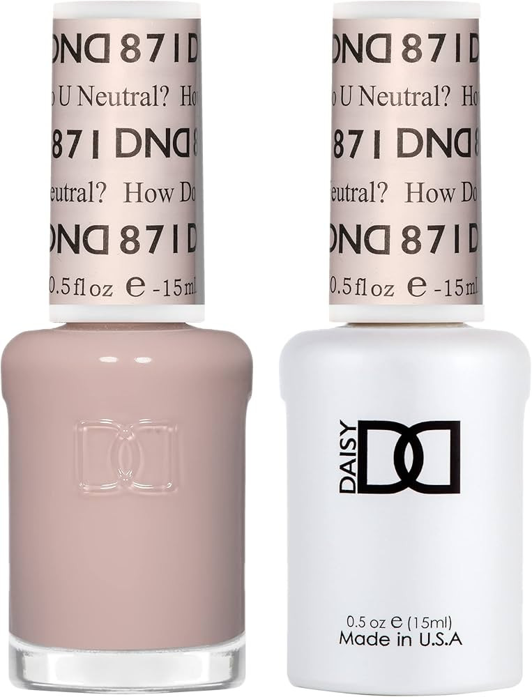 DND Sheer Gel Polish Set - 1 each of Sheer Gel Polish and Sheer Nail Polish, 0.5 Fl Oz | Amazon (US)