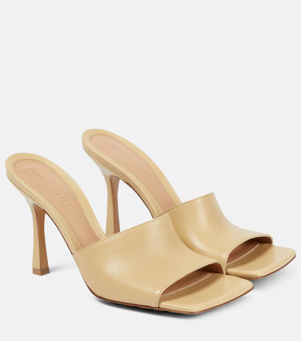 Stretch leather sandals | Mytheresa (US/CA)