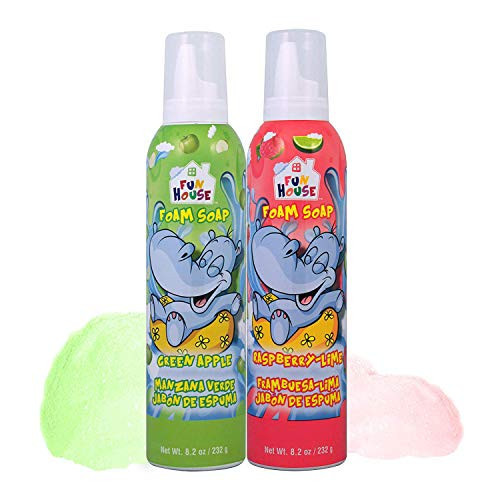 Moneysworth & Best Fun House Kids Foam Soap green Apple & raspberry-Lime, 2 Pack 14423 | Amazon (US)