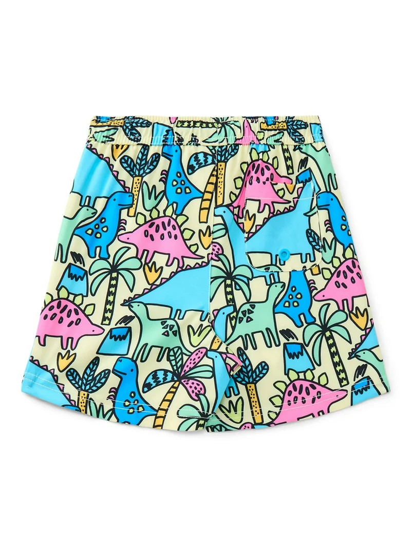 Wonder Nation Baby and Toddler Quick- Dry Swim Trunk, Sizes 12M-5T - Walmart.com | Walmart (US)