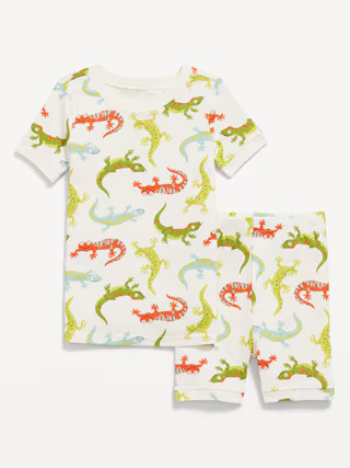 Unisex Snug-Fit Printed Pajama Set for Toddler &amp; Baby | Old Navy (US)