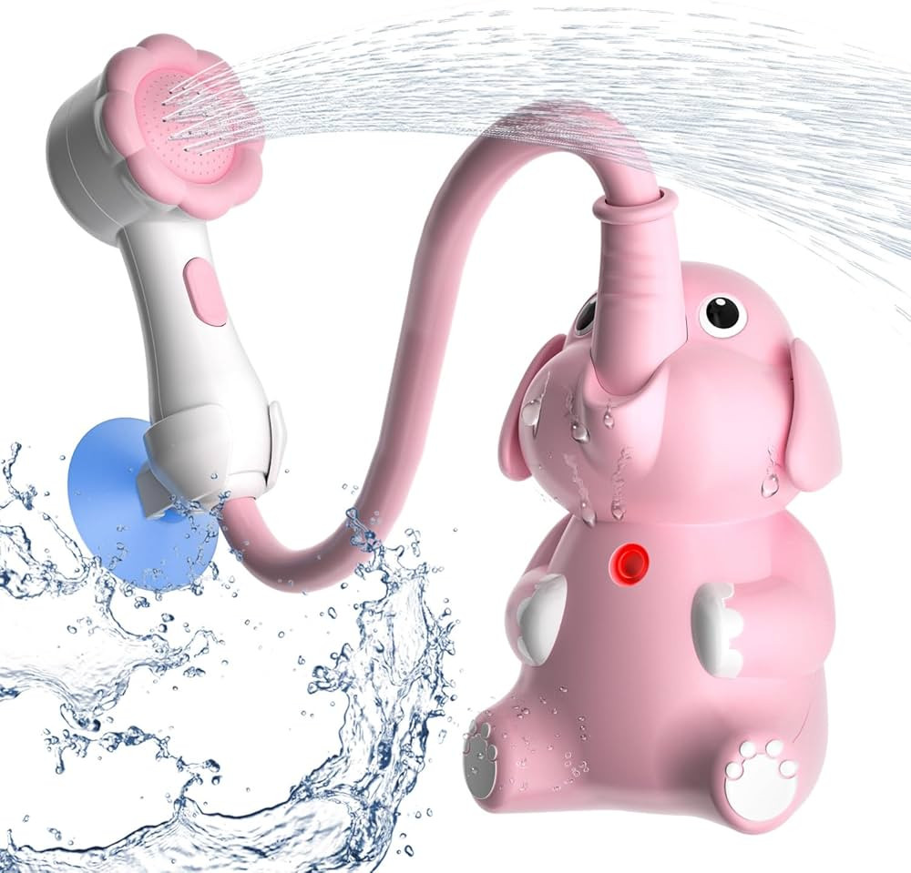 Baby Bath Toys, Bath Toys for Infants 0-12 Months with Shower Head, Baby Shower Head for Bath IPX... | Amazon (US)