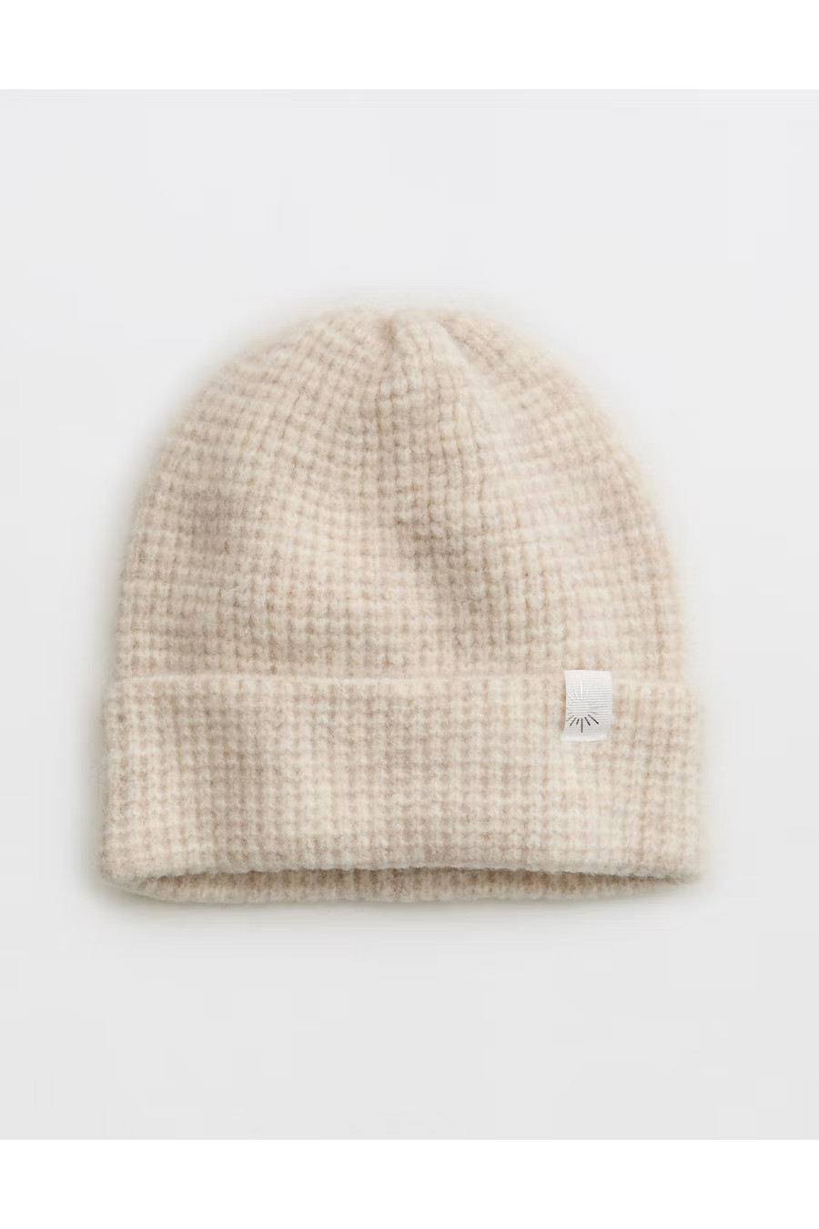 OFFLINE By Aerie Waffle Beanie Women's Heather Frost One Size | American Eagle Outfitters (US & CA)