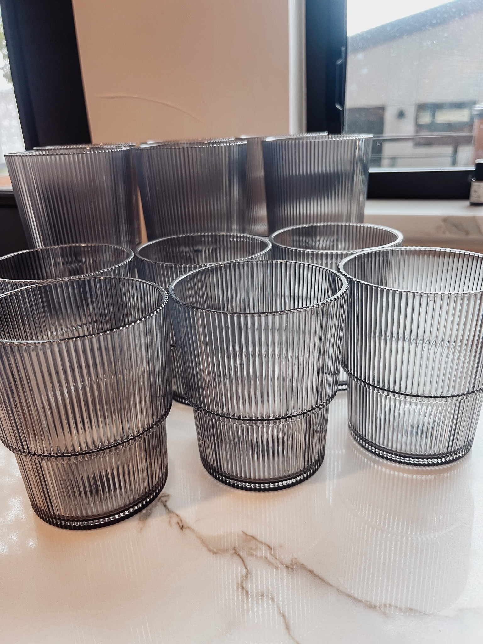 Acrylic fluted cups - West Elm dupe for less

#LTKunder50 #LTKhome #LTKFind
