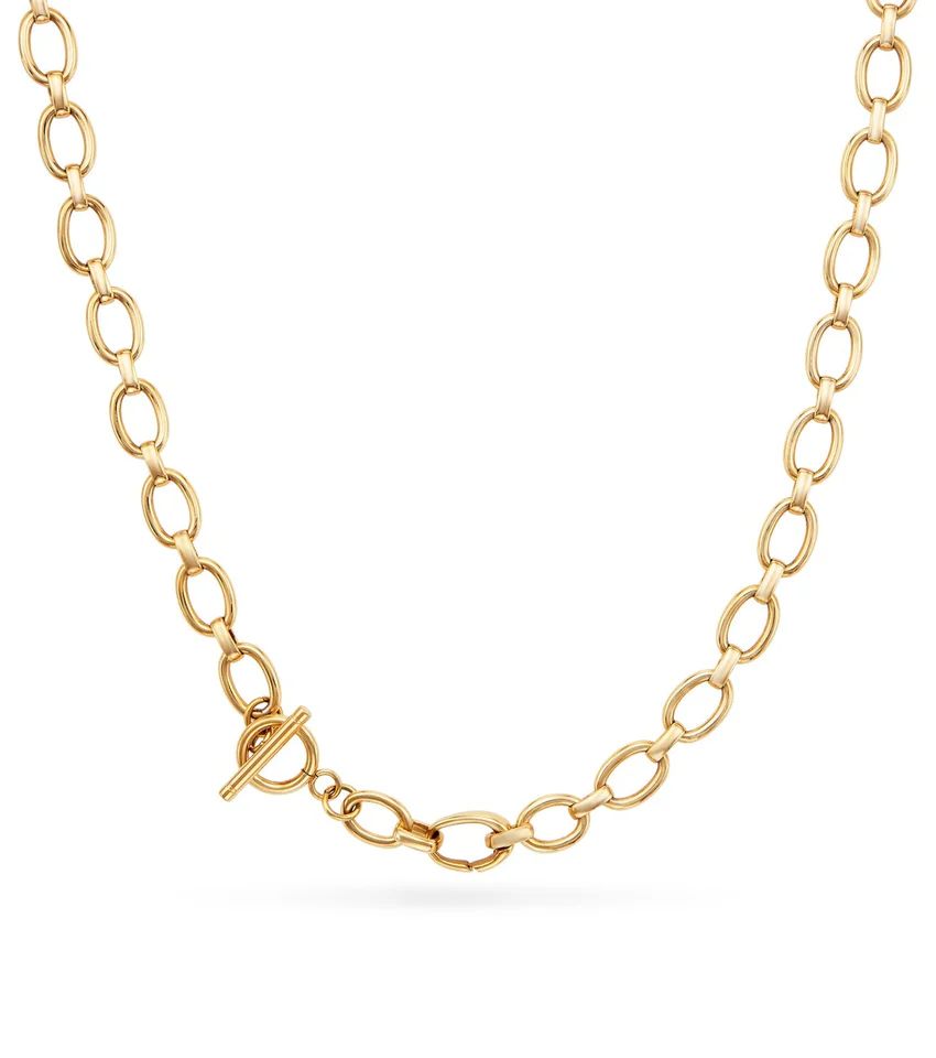 Oval Link Chain Necklace (Gold) | Abbott Lyon