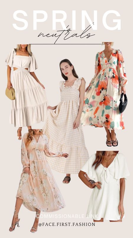 Spring neutral dresses! #amazon #amazonfashion

#LTKstyletip #LTKbeauty #LTKfindsunder100
