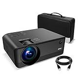 Living Enrichment Mini Projector, 1080P HD Supported Portable Video Projector, 7000 Lumen 50,000 Hou | Amazon (US)