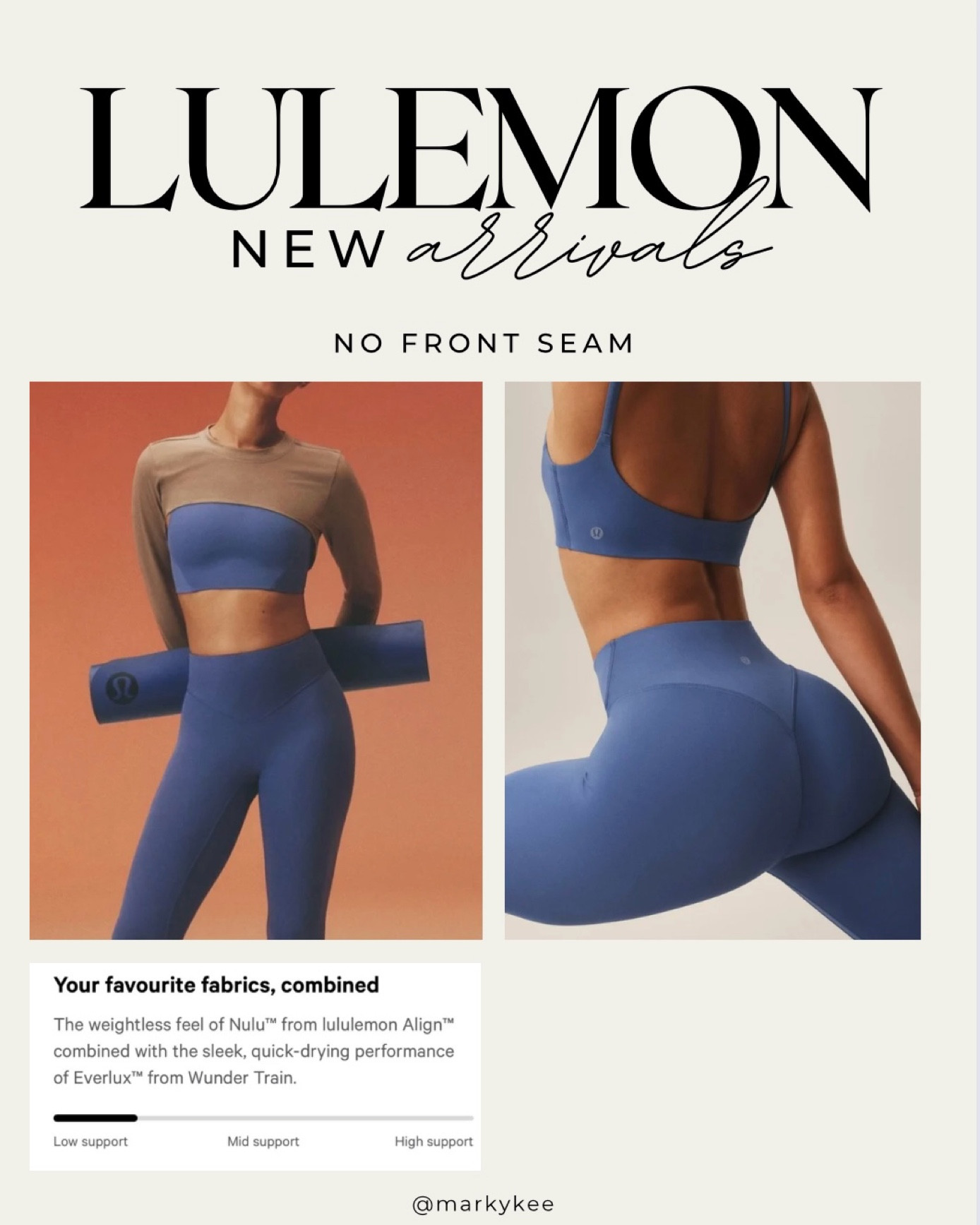 lululemon - mae Lululemon Strappy Nulu Shelf Tank Top - Magenta Purple