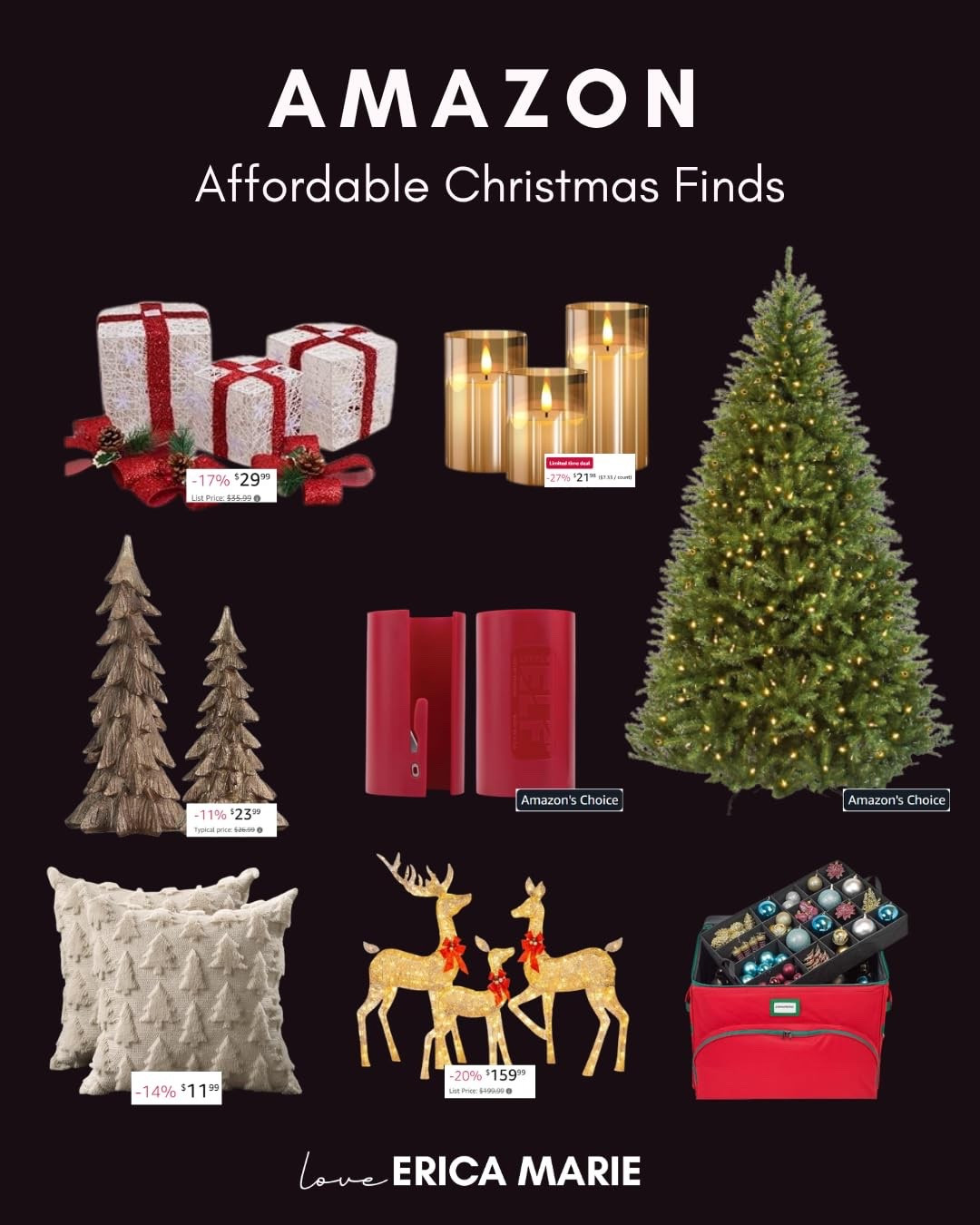 Affordable Christmas Finds

#LTKSeasonal #LTKHoliday #LTKHome