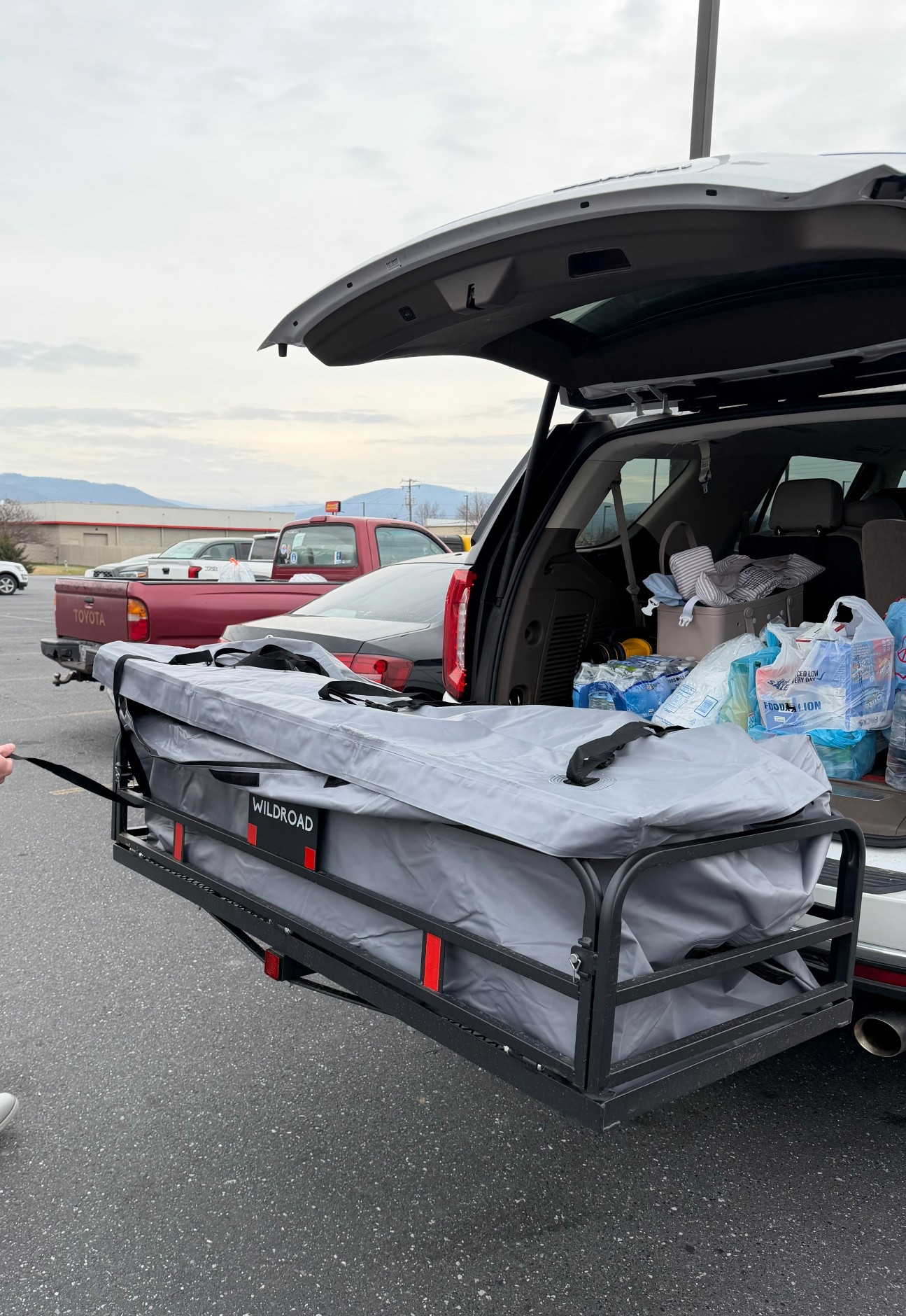 cargo carrier set for all my bags 👏🏼