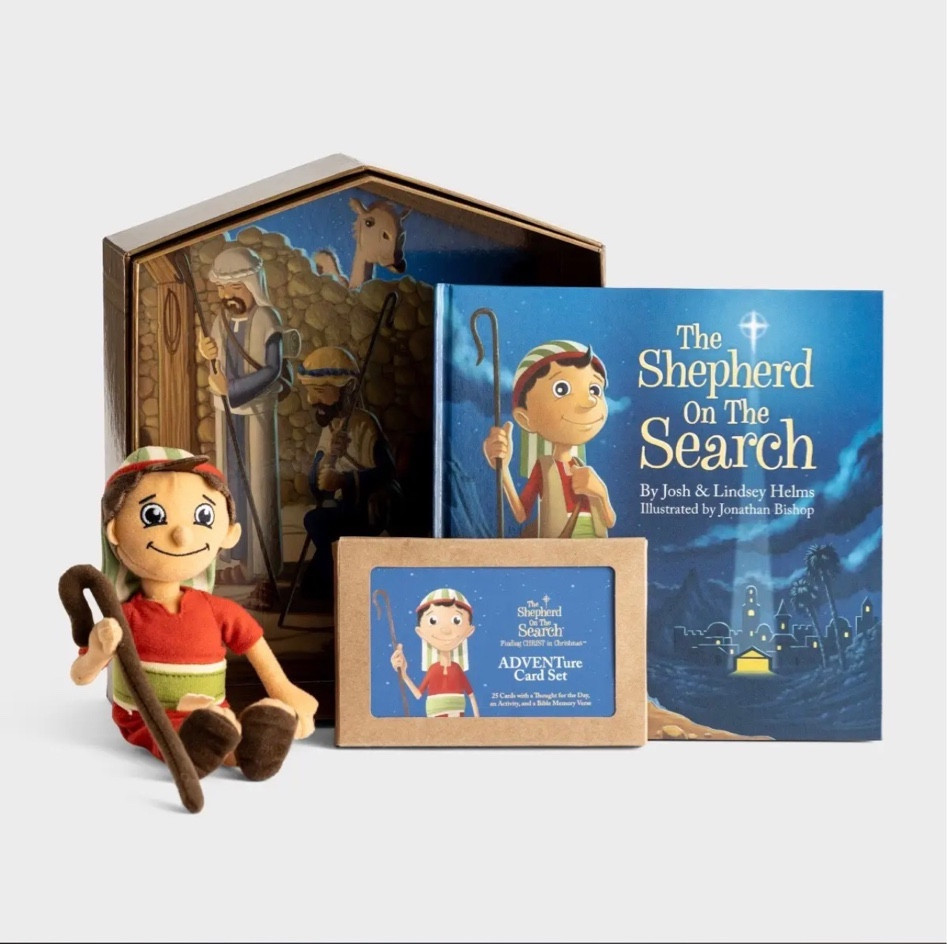 Shepherd on the Search - an alternative to elf on the shelf, keeping Jesus at the center of the Christmas season for your kids! Your kids can follow along your shepherd’s journey to find baby Jesus through the month of December! Use the adventure cards for ideas and memory verses, or come up with your own fun ideas ❤️

#LTKkids #LTKSeasonal #LTKHoliday