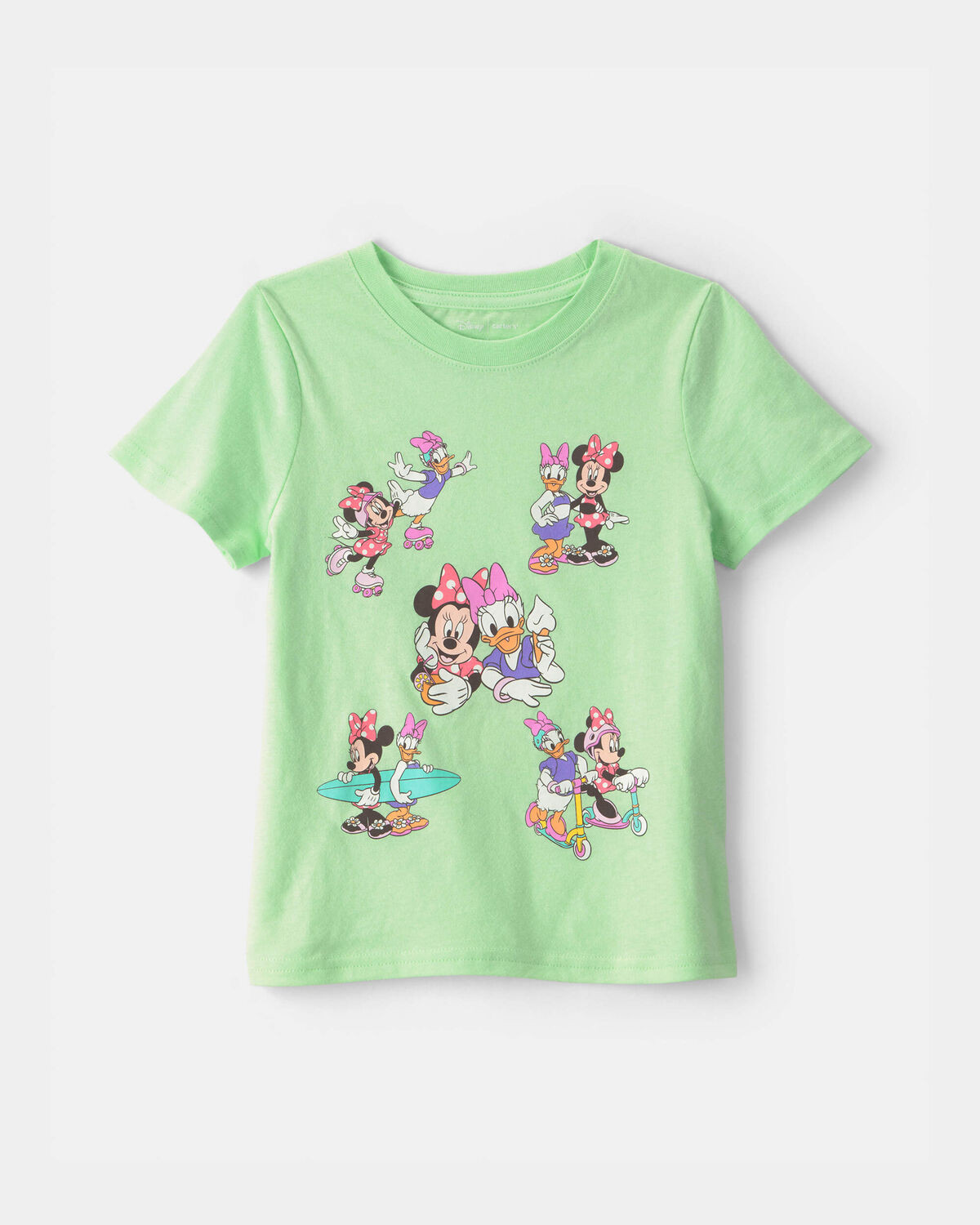 Girls Disney© Minnie Mouse Graphic Tee - Green | Carter's Inc