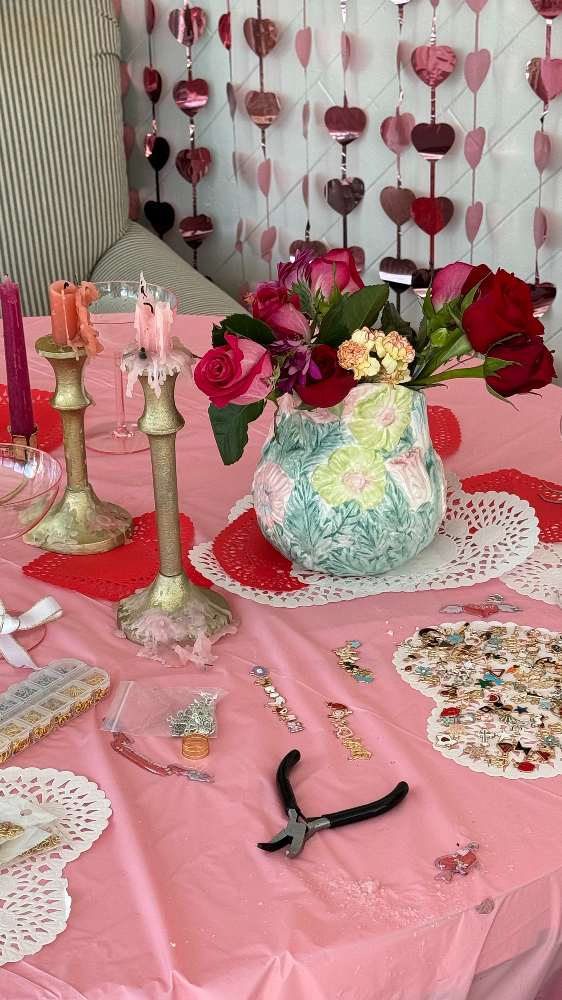 Galentine’s Day charm bracelet craft idea! 

#LTKSeasonal