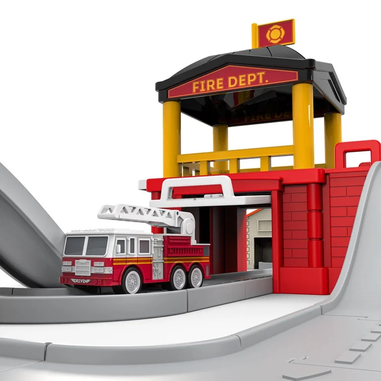 Driven by Battat 129-Piece City Playset with Toy Vehicles and Buildings for Kids 3+ Years Old | Walmart (US)