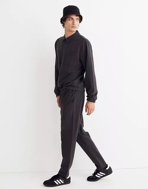 Twill-Knit Pants | Madewell