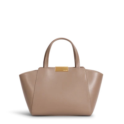 Mini Sévigné - Taupe Smooth Leather | ATELIERS AUGUSTE