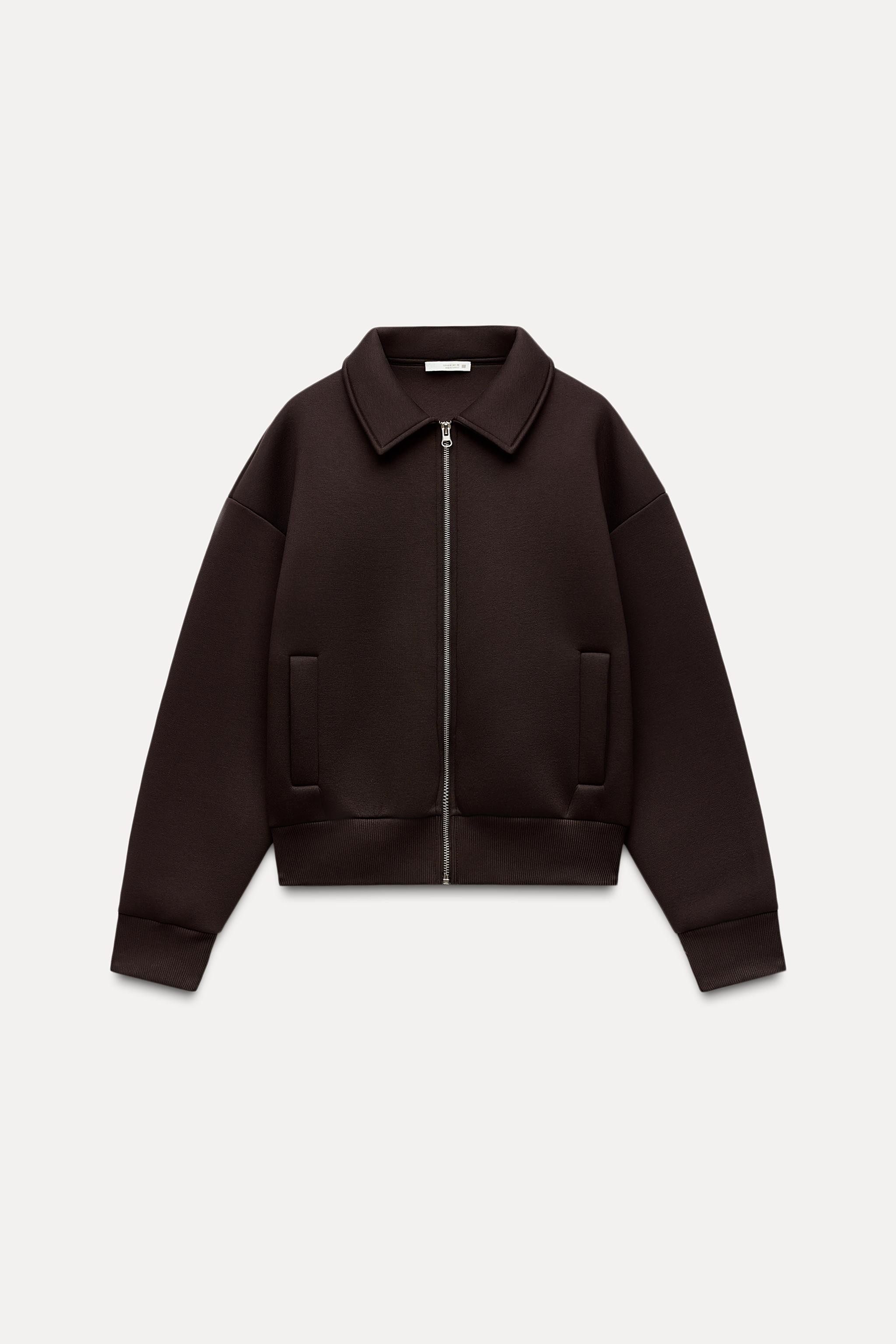 SCUBA-EFFECT BOMBER JACKET | Zara UK