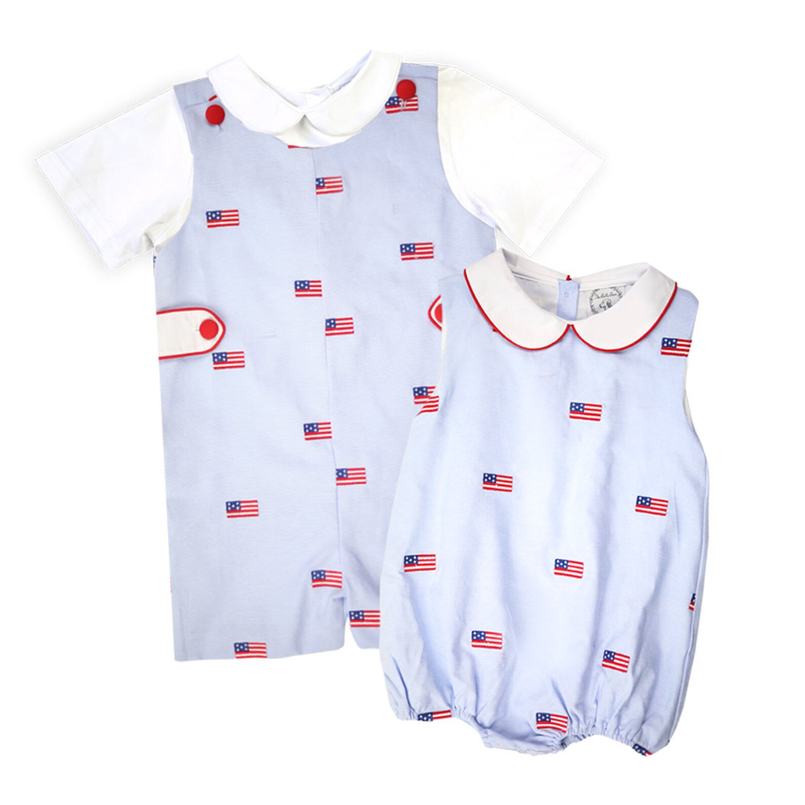 Red 4th of July bubble, Girl smocked flag Bubble, Boy Smocked American Flag Bubble, Baby 4th of j... | Etsy (US)