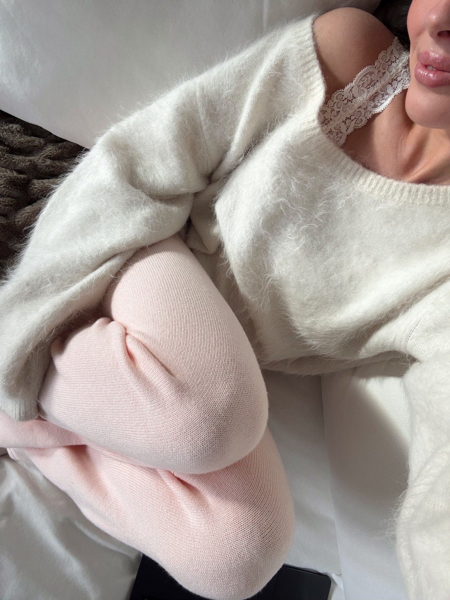 I love these pants—sooo cozy 