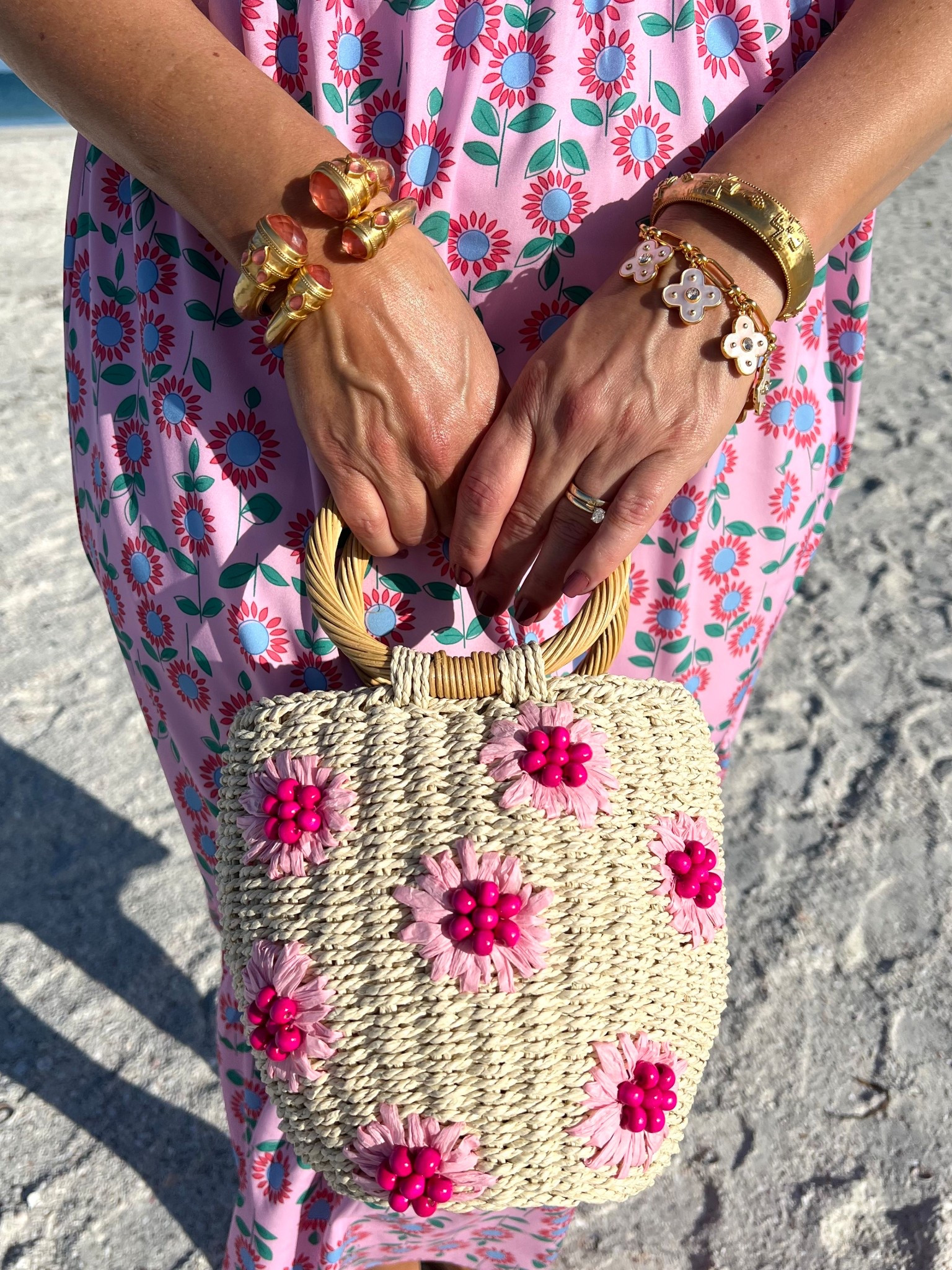 Beach vacation accessories 

Straw bag, Julie Vos bracelets


#LTKSeasonal #LTKOver40 #LTKMothersDay #LTKU #LTKTravel #LTKgrwm #LTKootd #LTKMidsize #LTKSwim #LTKFestival